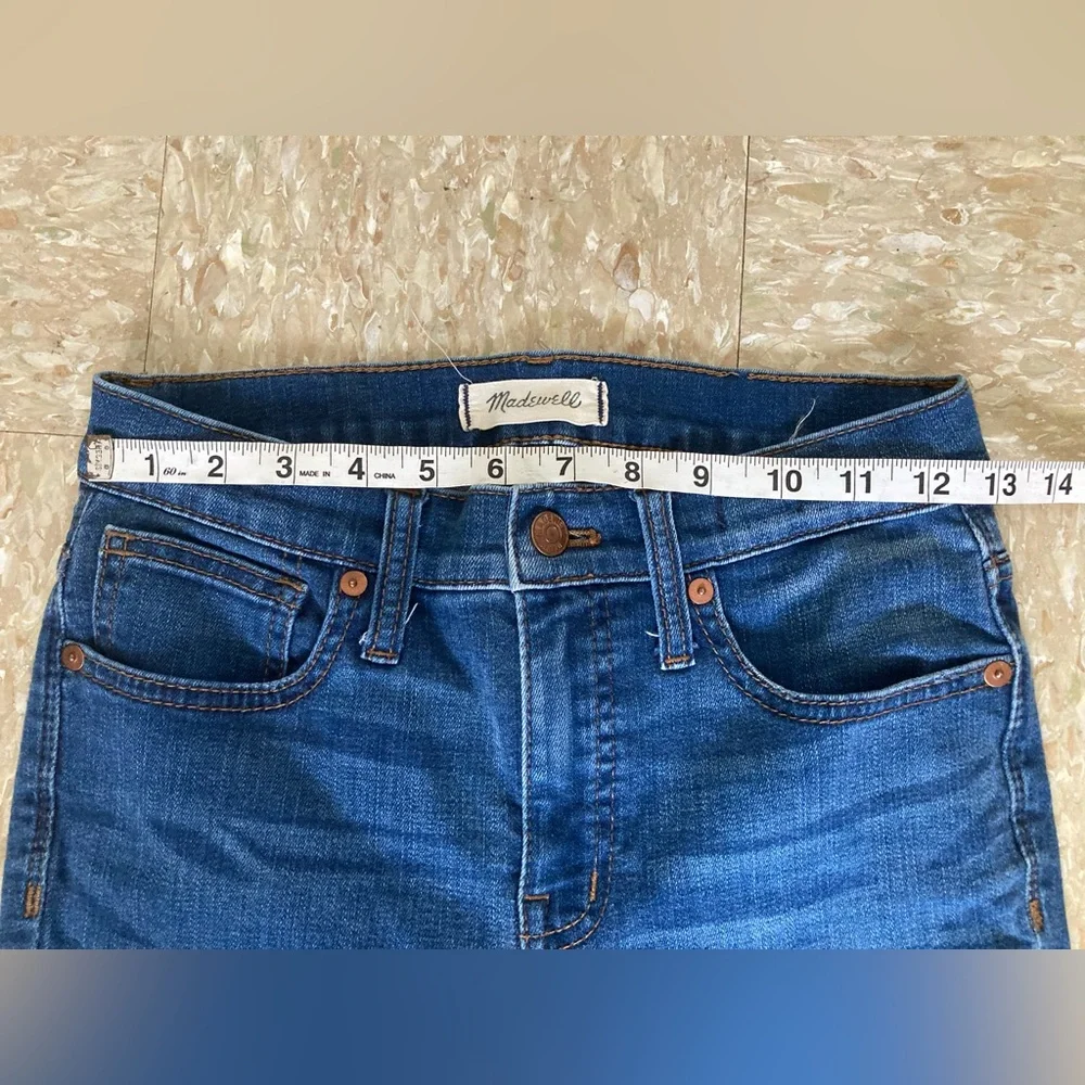Madewell 9in High Rise Skinny Fit Denim Jeans - Picture 8 of 8